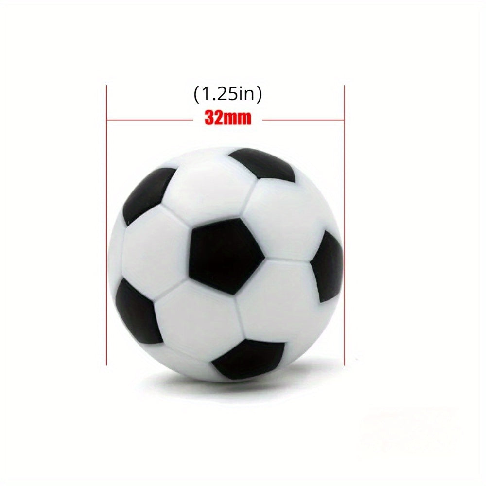 6PCS 32mm Soccer Ball Mini Table Football