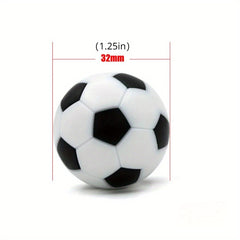 6PCS 32mm Soccer Ball Mini Table Football