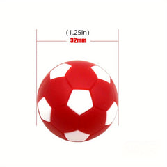 6PCS 32mm Soccer Ball Mini Table Football