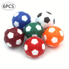 6PCS 32mm Soccer Ball Mini Table Football
