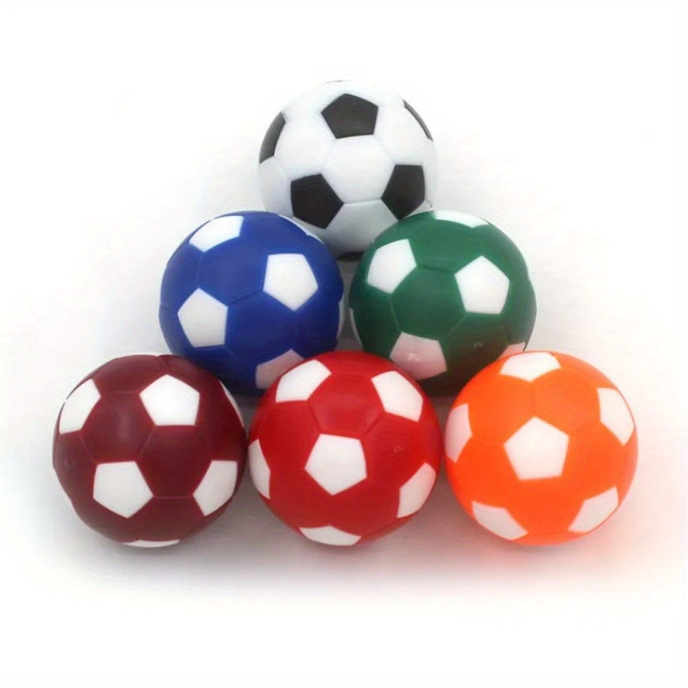 6PCS 32mm Soccer Ball Mini Table Football