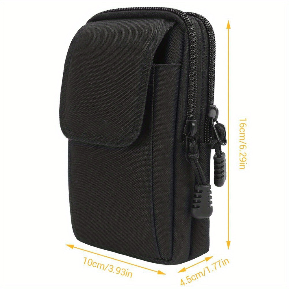 Solid Waist Bag Portable Coin Bag Small Waist Pack
