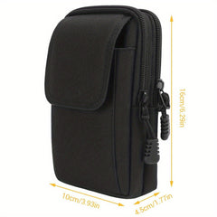 Solid Waist Bag Portable Coin Bag Small Waist Pack