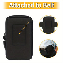 Solid Waist Bag Portable Coin Bag Small Waist Pack