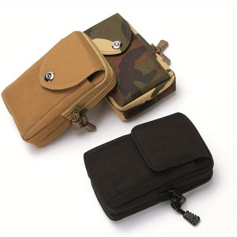 Solid Waist Bag Portable Coin Bag Small Waist Pack