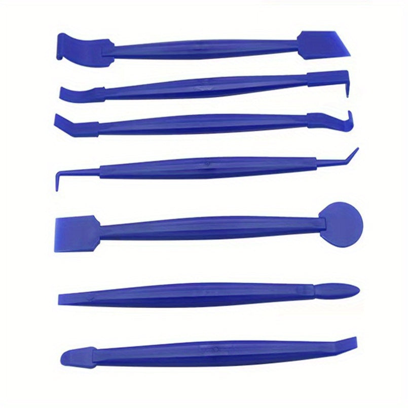 7pcs Car Film Edging Tool for Invisible Change Film - Plastic Tool