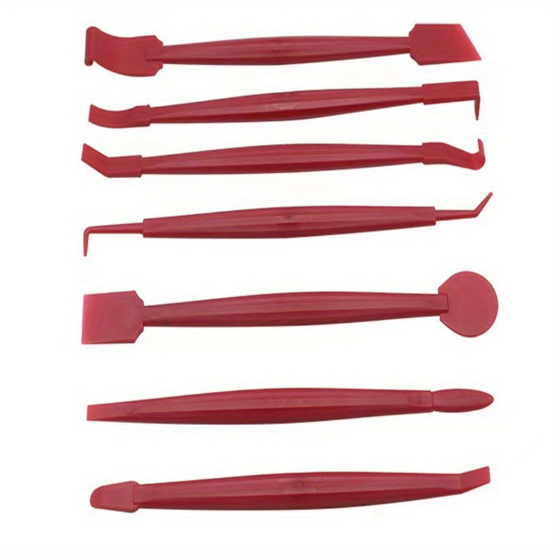 7pcs Car Film Edging Tool for Invisible Change Film - Plastic Tool