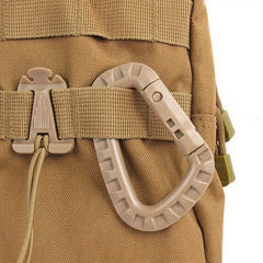 Lightweight D-shaped Buckle Bag Backpack Hanging Hook Keychain
