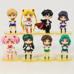 Anime Bishoujo Q Version Dolls Figures Toys Figurine Figurals