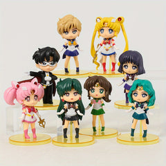 Anime Bishoujo Q Version Dolls Figures Toys Figurine Figurals