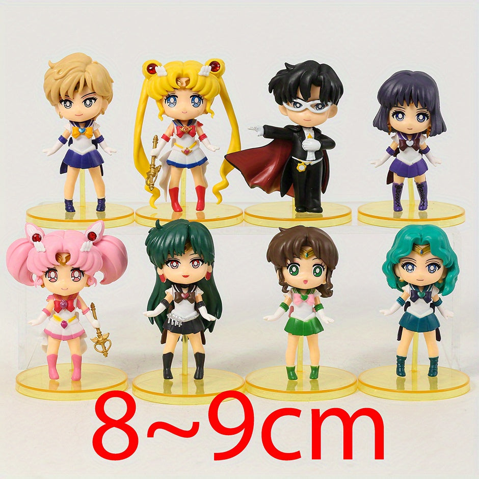 Anime Bishoujo Q Version Dolls Figures Toys Figurine Figurals
