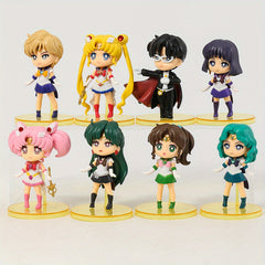 Anime Bishoujo Q Version Dolls Figures Toys Figurine Figurals