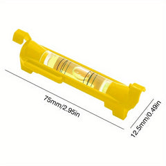 1pc Pocket Line Hanging Spirit Level Mini Level Meter Measuring Tools
