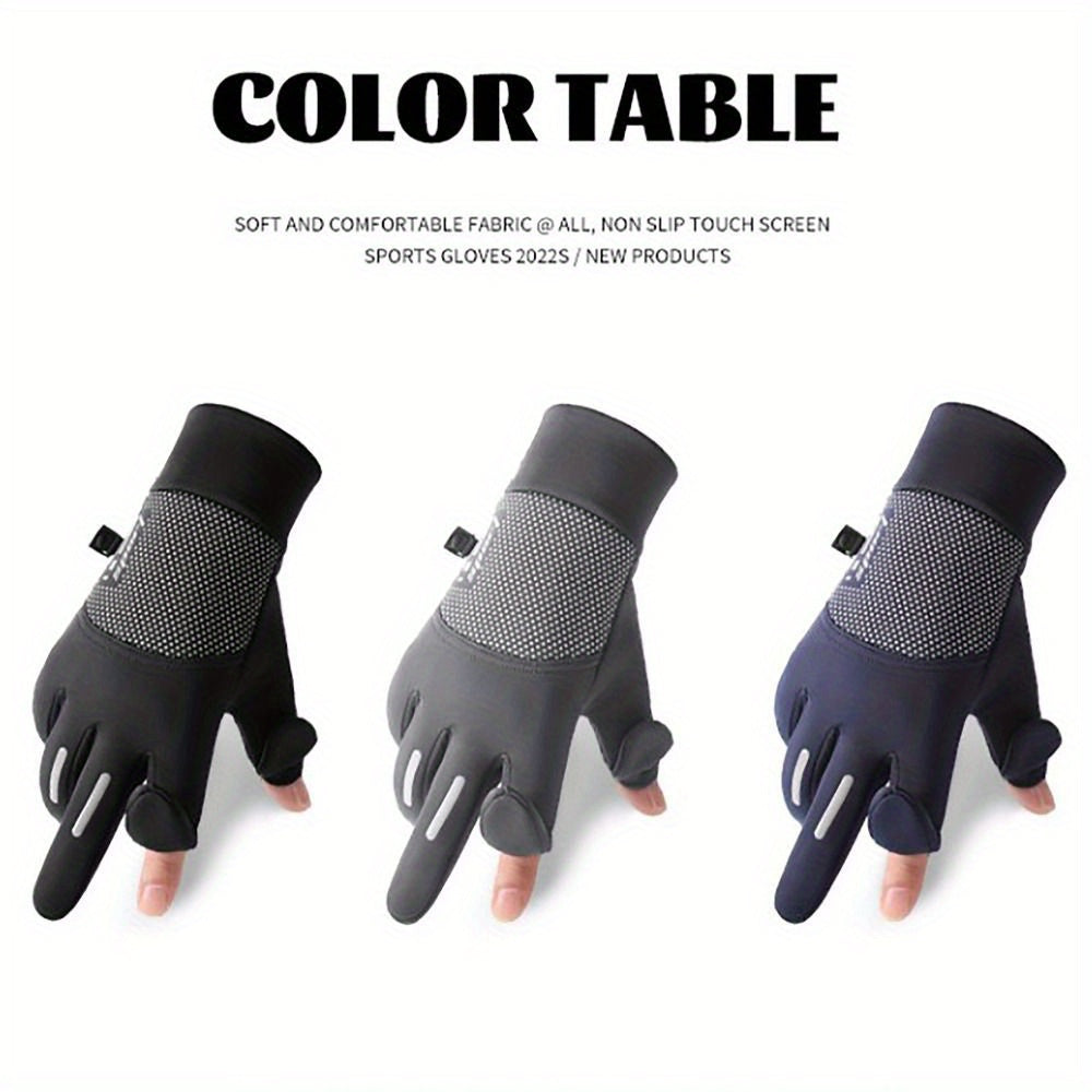 Waterproof Silicone Anti-Slip Winter Gloves Touchscreen