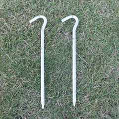 1pc Aluminum Alloy Tent Peg Hexagonal Peg Ground Tent Nail