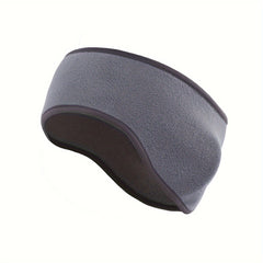 Winter Ear Muffs Headband Fleece Sports Headband for Men and Women