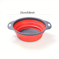 Silicone Water Filter Basket Fruit Basket Silicone Drainer Tray