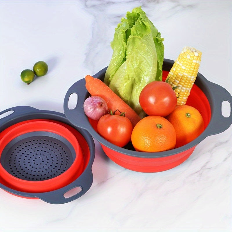 Silicone Water Filter Basket Fruit Basket Silicone Drainer Tray