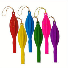 6 Colorful Punch Balloons: Birthday Party Favors & Outdoor Toys