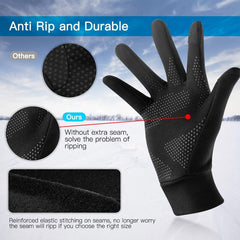 Touch Screen Non-slip Gloves Winter Warm Gloves For Cycling Driving