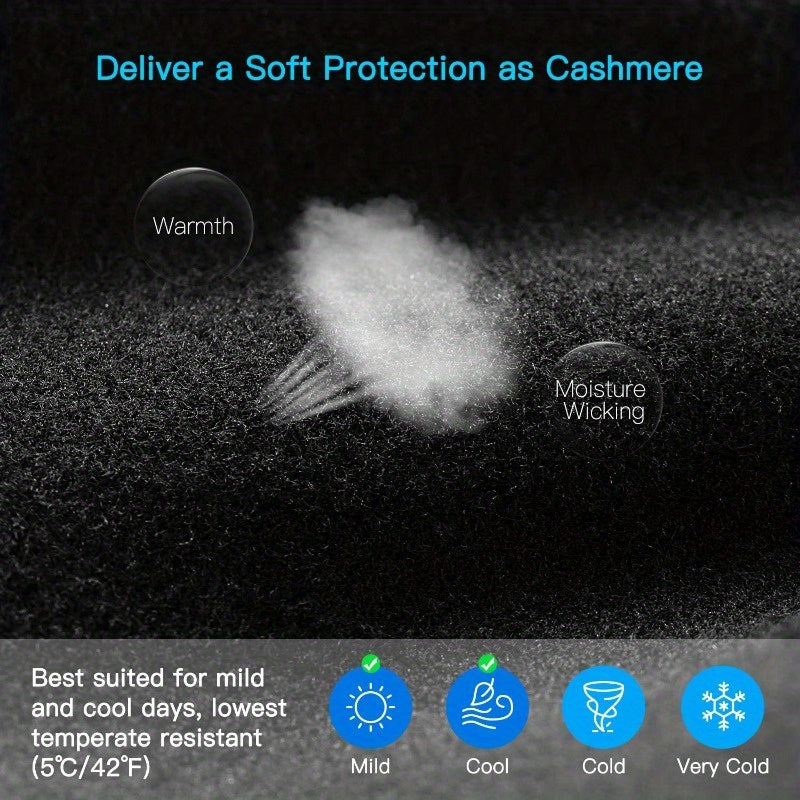 Touch Screen Non-slip Gloves Winter Warm Gloves For Cycling Driving