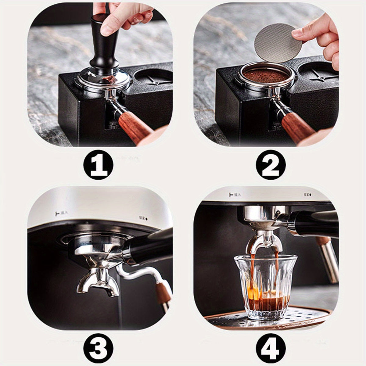 Reusable Stainless Steel Coffee Filter 51/54/58mm