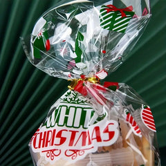 50pcs Christmas Party Candy Bags with Ties