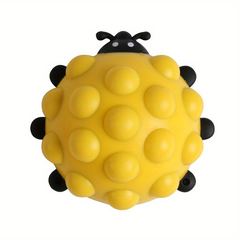 Squeeze Stress Relief Toy with 3D Ball & Silicone Suction Cup