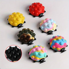 Squeeze Stress Relief Toy with 3D Ball & Silicone Suction Cup