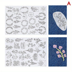 2pcs Water Soluble Stabilizer For Embroidery