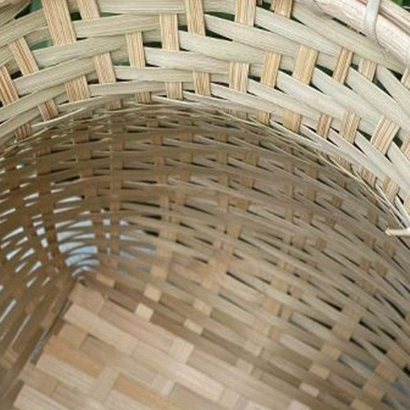 1pc Bamboo Fish Basket Fishing Accessories