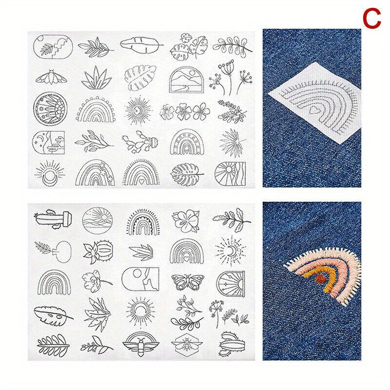 2pcs Water Soluble Stabilizer For Embroidery