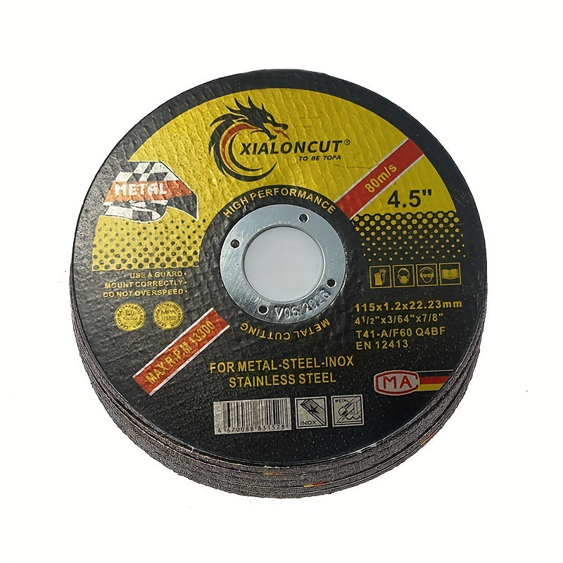 5pcs 115mm Ultra-thin Double Mesh Grinding Wheel for Metal Stainless Steel