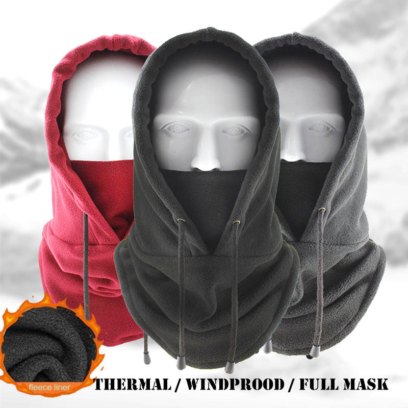 Windproof Warm Cycling Motorcycle Mask Balaclava With Fleece