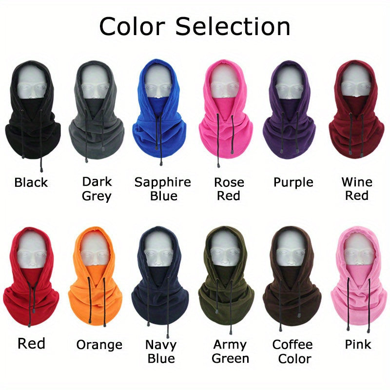 Windproof Warm Cycling Motorcycle Mask Balaclava With Fleece