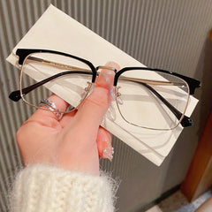 Metal Frame Decorative Glasses for Cycling