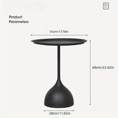 Minimalist Style Iron Side Table for Living Room and Bedroom