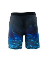 City Building Pattern Men's High Stretch Boxer Briefs