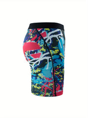 Graffiti Pattern Men's Boxer Briefs