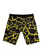 Shark Pattern Men's High Stretch Boxers