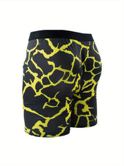 Shark Pattern Men's High Stretch Boxers