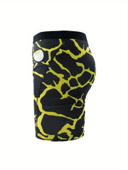 Shark Pattern Men's High Stretch Boxers