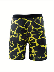 Shark Pattern Men's High Stretch Boxers