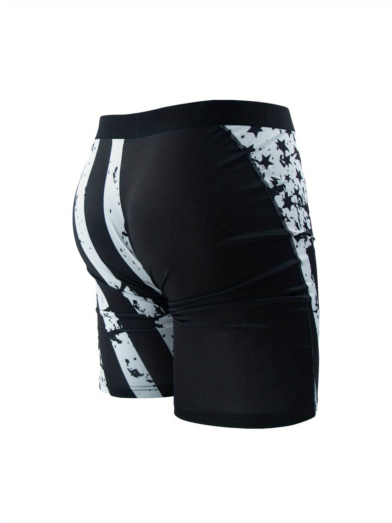 High Stretch Stripe Boxer Shorts for Men