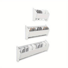 Wall Mounted Bathroom Slipper Rack Shoe Storage
