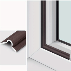 Weatherstrip for Doors and Windows 299 x 72 cm Self Adhesive