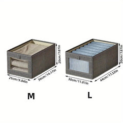 Foldable Large Fabric Storage Bin Closet Storage Box