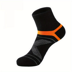 Men's Running Basketball Socks Comfortable Sweat Absorption Ankle Socks