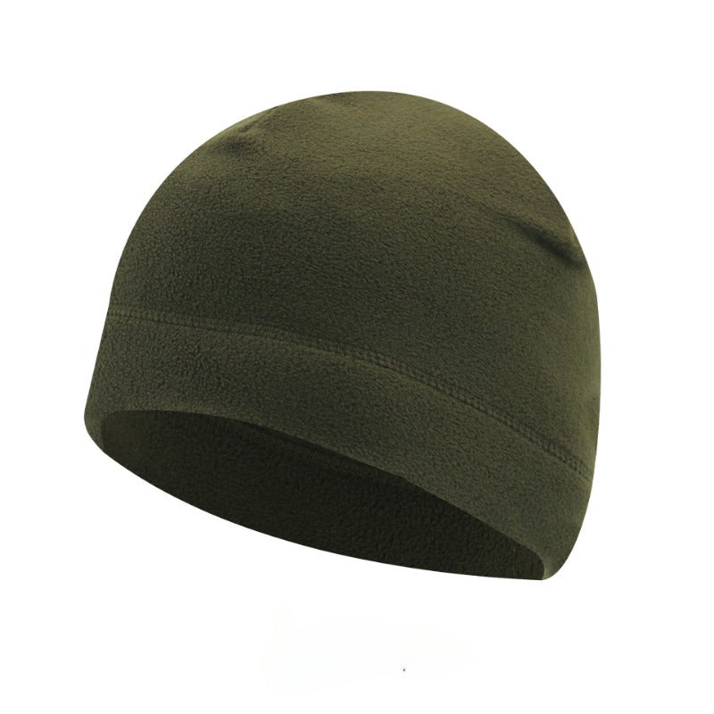Winter Fleece Beanie Hat Windproof Warm Sports Hat