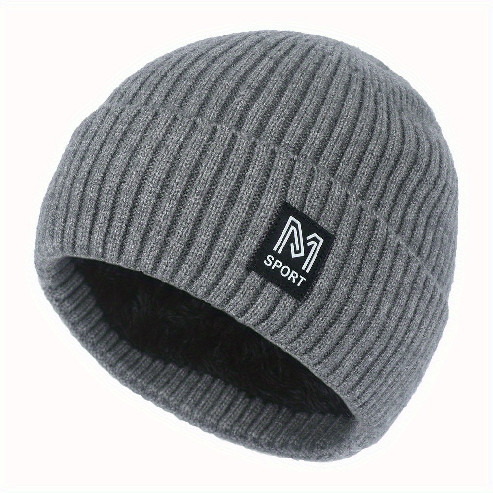 Knitted Thickened Coldproof Hat Cycling Ear Beanie